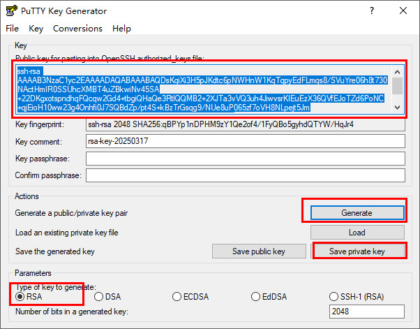 putty key generator putty key generator