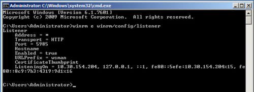 为windows开启winrm service, 以便进行远程管理